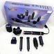 Фен-стайлер для волос 7в1 VGR V-477 DARK Blue Professional 1400 Вт 7 насадок 00014869 фото 5