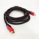 Кабель Hdmi/Hdmi посилений в обмотці 3 м 00017297 фото 3