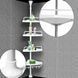 Кутова полиця для ванної кімнати Multi Corner Shelf, металева 00013847 фото 1