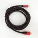 Кабель Hdmi/Hdmi посилений в обмотці 3 м 00017297 фото 5