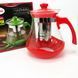 Чайник заварочный Con Brio Green CB-6215 1,5 л, Чайник заварочный качественный на кухню. Цвет: красный 00019114 фото 6