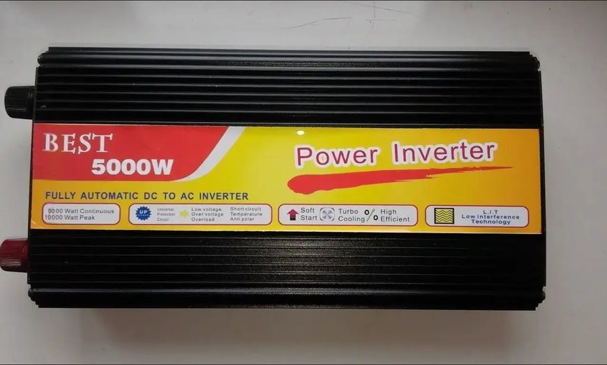Преобразователь 5000W 12V UN-3061 (work 2200W) 00017988 фото