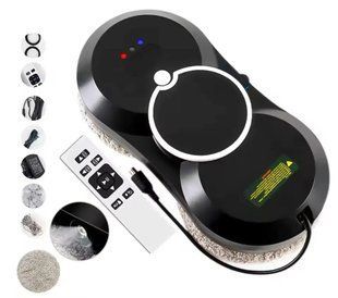 Робот для мойки окон NEW Glass Cleaning Robot с пультом дистанционного управления черный 00013251 фото