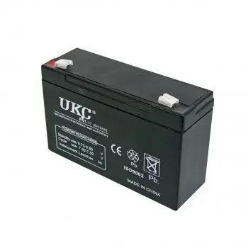 Акумуляторна батарея agm UKC WST-10 6V 10Ah акумулятор для УПСа, акумулятор до дитячого електромобіля 00016927 фото