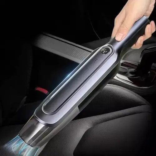 Пилосос Car vacum cleaner з акумулятором, автомобільний пилосос бездротовий. Колір: чорний 00016759 фото