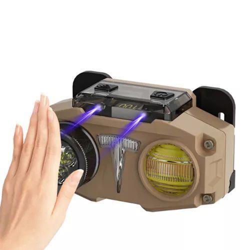Ліхтар налобний CH-8825-3P35+COB(white+yellow)+RGB, Ліхтар на голову діодний, Ліхтар акумуляторний 00023067 фото