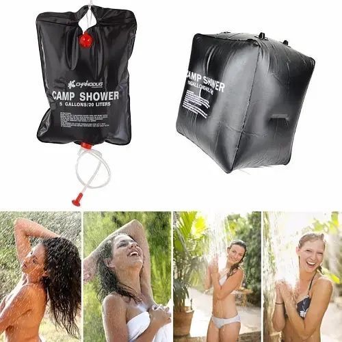 Похідний переносний душ для кемпінгу, туристів, дачників Camp Shower 40л 00012844 фото