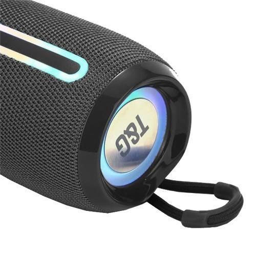 Портативна Bluetooth-колонка TG653 USB з ремінцем, акумуляторна колонка для музики. Колір: чорний 00017231 фото