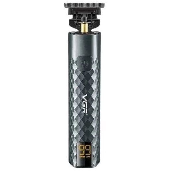 Триммер для стрижки волос, усов, бороды VGR V-077 с USB зарядкой, корпус металл, триммер беспроводной 00015488 фото