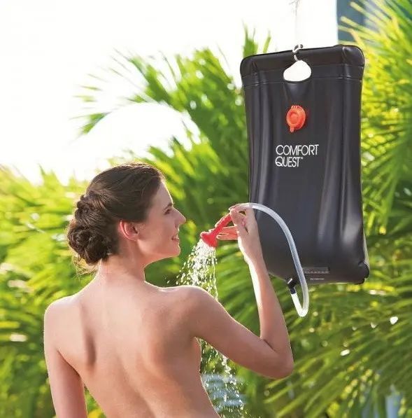 Похідний переносний душ для кемпінгу, туристів, дачників Camp Shower 40л 00012844 фото