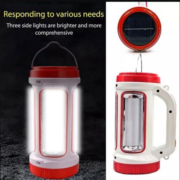 Фонарь переносной кемпинг 6088-LED+COB с функцией PowerBank, фонари для кемпинга camping. Цвет: оранжевый 00022920 фото