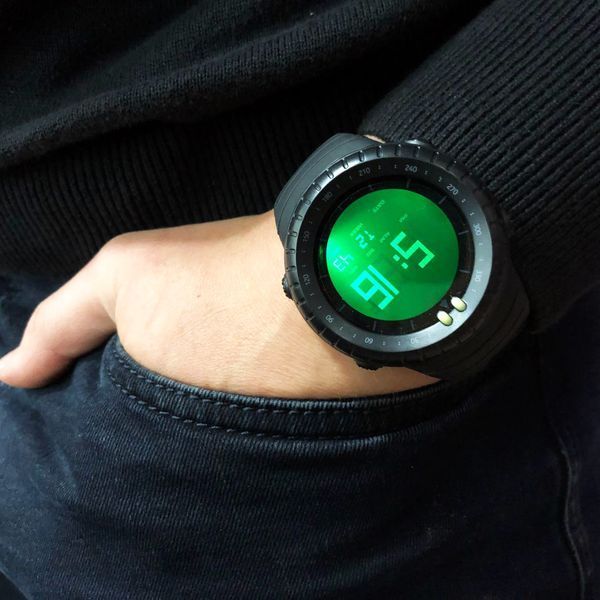 Часы наручные мужские SKMEI 1992BK BLACK, мужские армейские водостойкие тактические часы. Цвет: черный 00022064 фото