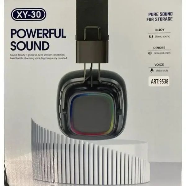 Наушники беспроводные накладные Bluetooth MDR Marshall BT XY-30/9538 USB 00023838 фото