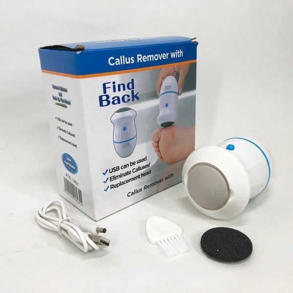 Набор для педикюра Pedi Vac Callus Remover With, универсальная пемза для ног, шлифовка для пяток 00014435 фото