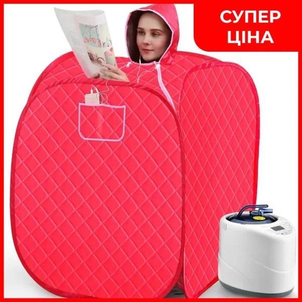 Портативна парова сауна 3 л 1000 вт, парова лазня для тіла, міні-парилка в квартиру 00014992 фото