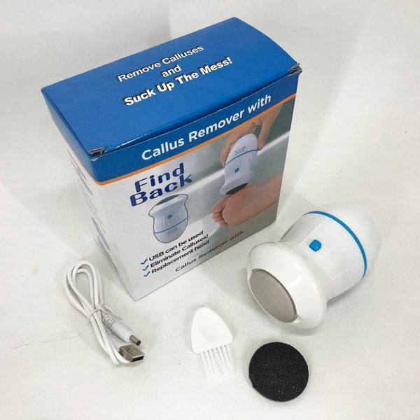 Набор для педикюра Pedi Vac Callus Remover With, универсальная пемза для ног, шлифовка для пяток 00014435 фото