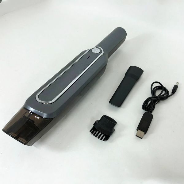 Пилосос Car vacum cleaner з акумулятором, автомобільний пилосос бездротовий. Колір: чорний 00016759 фото