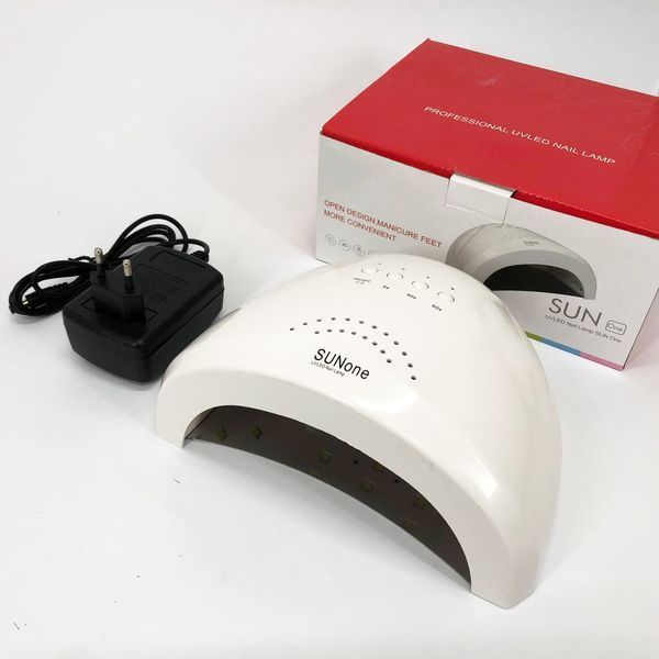 Сушилка для ногтей Sun one nail lamp FD77-1 Лампа для маникюра гель лаком Светодиодная сушилка для ногтей 00014454 фото