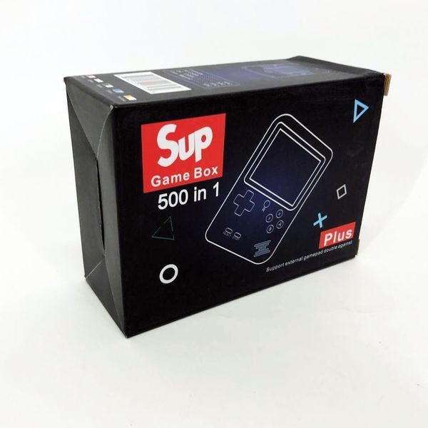 Ігрова приставка консоль Sup Game Box 500 ігор, Ретро приставка денді, Тетріс приставка. Колір: синій 00015822 фото