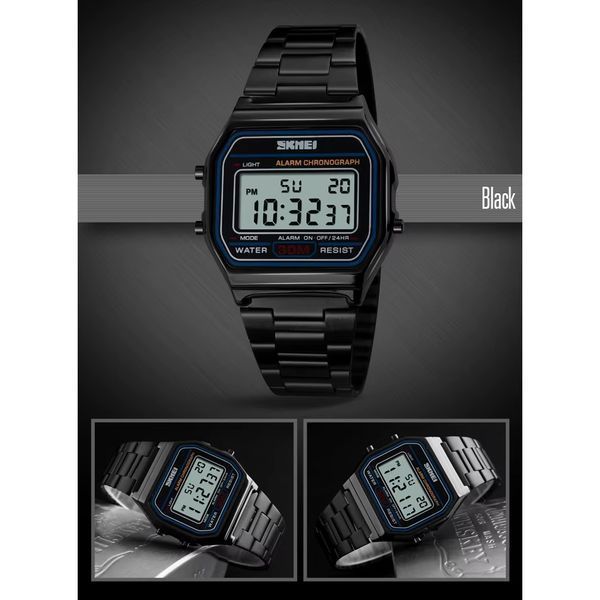 Годинник наручний чоловічий SKMEI 1123BK 00022327 фото