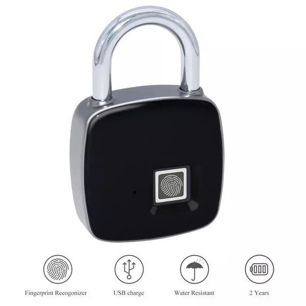 Замок зі сканером відбитка пальця Finger lock P3 00017975 фото