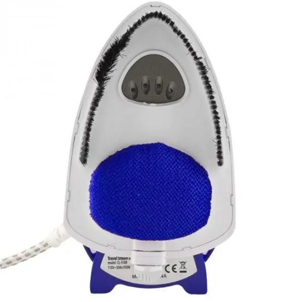 Ручной паровой отпариватель Mini Steam Iron HT-558B - компактный дорожный паровой утюг с щеткой 00021457 фото