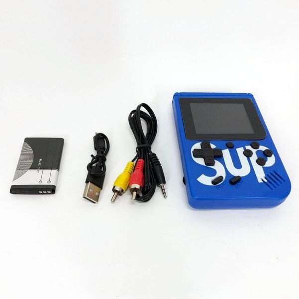 Ігрова приставка консоль Sup Game Box 500 ігор, Ретро приставка денді, Тетріс приставка. Колір: синій 00015822 фото