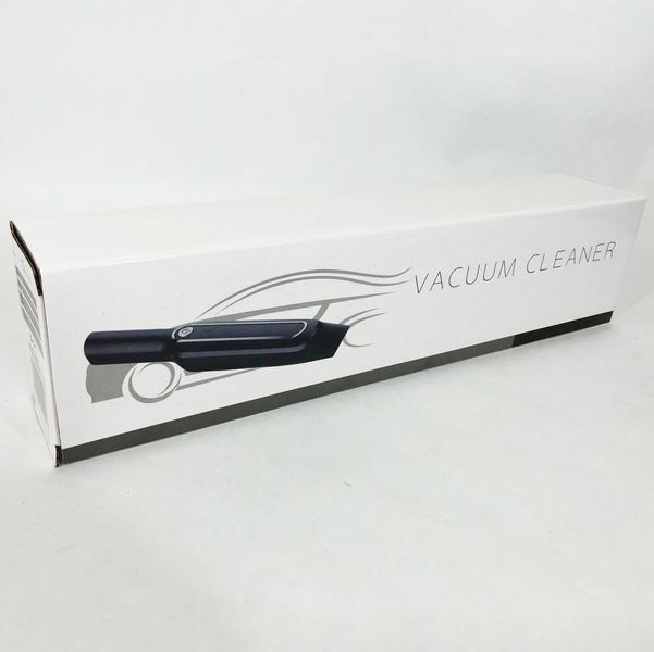 Пилосос Car vacum cleaner з акумулятором, автомобільний пилосос бездротовий. Колір: чорний 00016759 фото