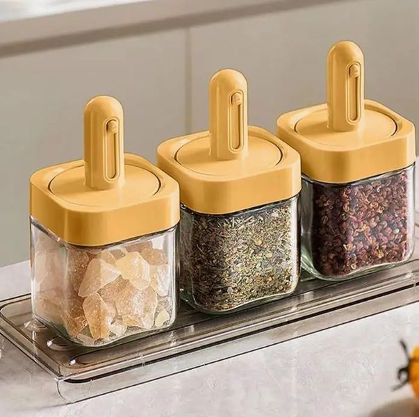 Баночки для приправ 3 шт., спецовница Spice Tin 00019349 фото