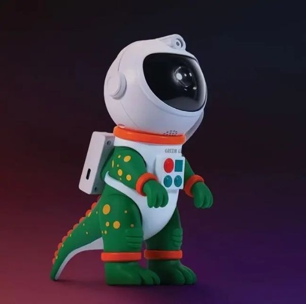 Ночник динозавр астронавт Dinosaur Astronaut Space Projector 00016613 фото