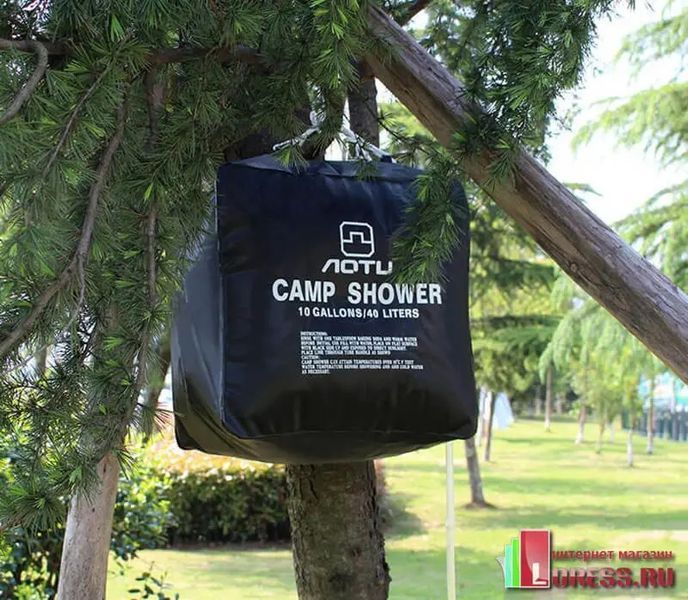 Похідний переносний душ для кемпінгу, туристів, дачників Camp Shower 40л 00012844 фото