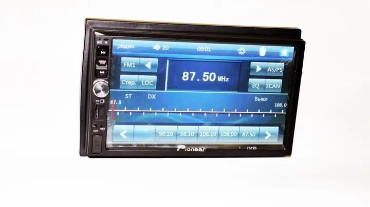 Автомагнітола 7" 2din USB+SD+Bluetooth коротка база Pion-SВ 7012 00016847 фото