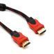 Кабель посилений 5м перехідник адаптер HDMI-HDMI тато-тато аудіо відео шнур в обмотці 00017298 фото 5