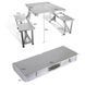 Складной алюминиевый стол для пикника со стульями Picnic Table 00014096 фото 1