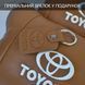 Набір шкіряних подушок 2шт на підголівник Toyota. Комфортні ортопедичні подушки,Тойота 00016733 фото 11