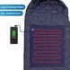 Зимний спальный мешок с подогревом USB 215*65, теплый спальник ковдра с подогревом до -30 00014202 фото 2