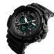 Часы наручные мужские SKMEI 1343BK BLACK, часы тактические противоударные. Цвет: черный 00022034 фото 2