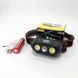 Фонарь налобный аккумуляторный KX-215-LED-2COB, Налобный светодиодный фонарь для ночных прогулок 00023007 фото 2
