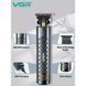 Триммер для стрижки волос, усов, бороды VGR V-077 с USB зарядкой, корпус металл, триммер беспроводной 00015488 фото 11
