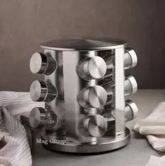 Карусель для специй Spice carousel 12 отсеков. Контейнеры для специй 00019350 фото