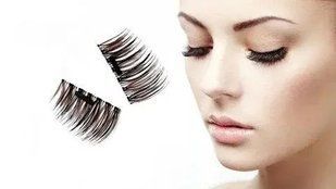 Магнитные накладные ресницы HUDA BEAUTY CT-10 00015701 фото