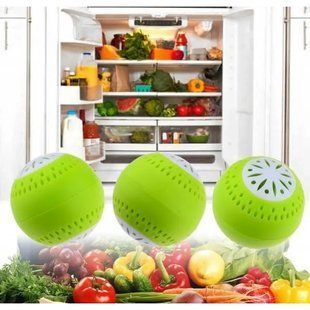 Шарики в холодильник 3 шт для удаления запаха Fridge Balls 00013780 фото