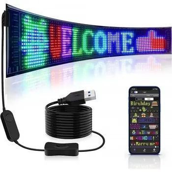 Гибкий экран LED Matrix Panel APP wifi rgb 92*374мм(16X64) ART-0566 00017121 фото