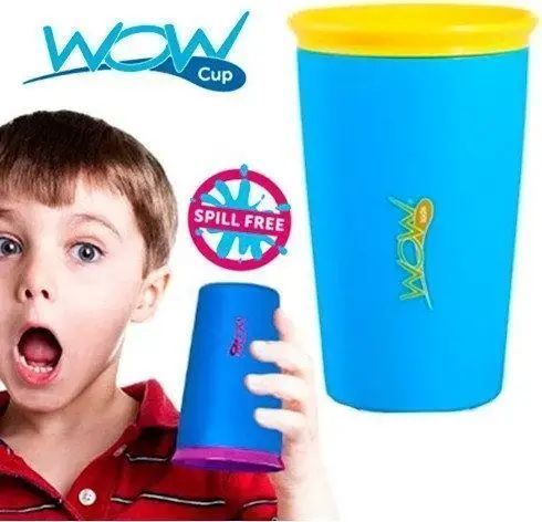 Чашка кружка непроливайка Wow Cup для детей 00020518 фото