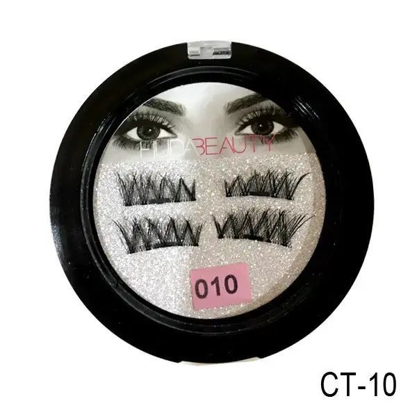 Магнитные накладные ресницы HUDA BEAUTY CT-10 00015701 фото