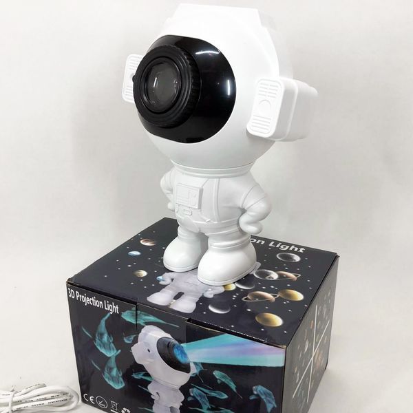 Зірковий 3D проектор Astronaut, Лазерний проектор зоряного неба Космос Проектор зоряного неба в кімнату 00023039 фото