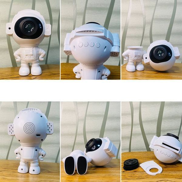 Зірковий 3D проектор Astronaut, Лазерний проектор зоряного неба Космос Проектор зоряного неба в кімнату 00023039 фото