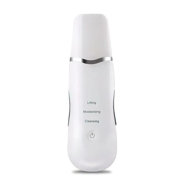 Ультразвуковой скраббер портативный для чистки лица Face Cleaner 8816 / Очиститель поров / Скрабер лифтинг 00024431 фото