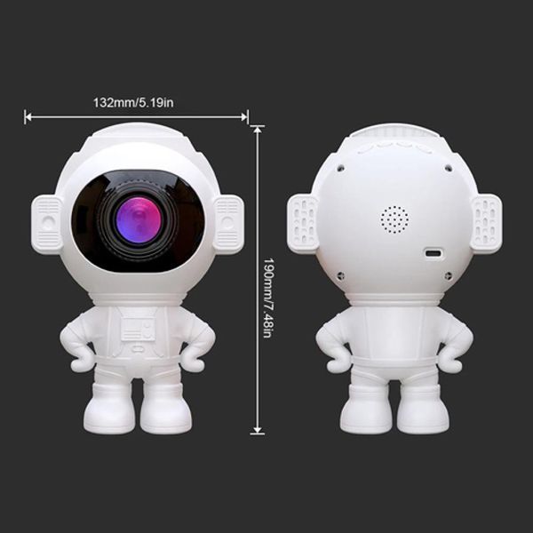 Зірковий 3D проектор Astronaut, Лазерний проектор зоряного неба Космос Проектор зоряного неба в кімнату 00023039 фото