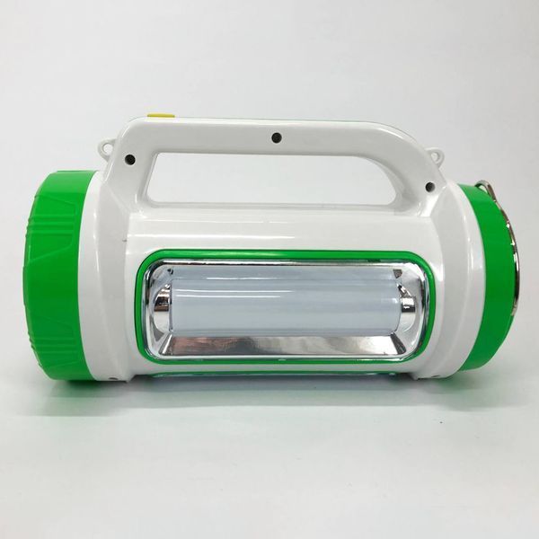 Ліхтар переносний кемпінг 6088-LED+COB з функцією PowerBank, кемпінговий світильник. Колір: зелений 00022921 фото
